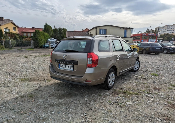 Dacia Logan cena 20900 przebieg: 60250, rok produkcji 2014 z Gdynia małe 781